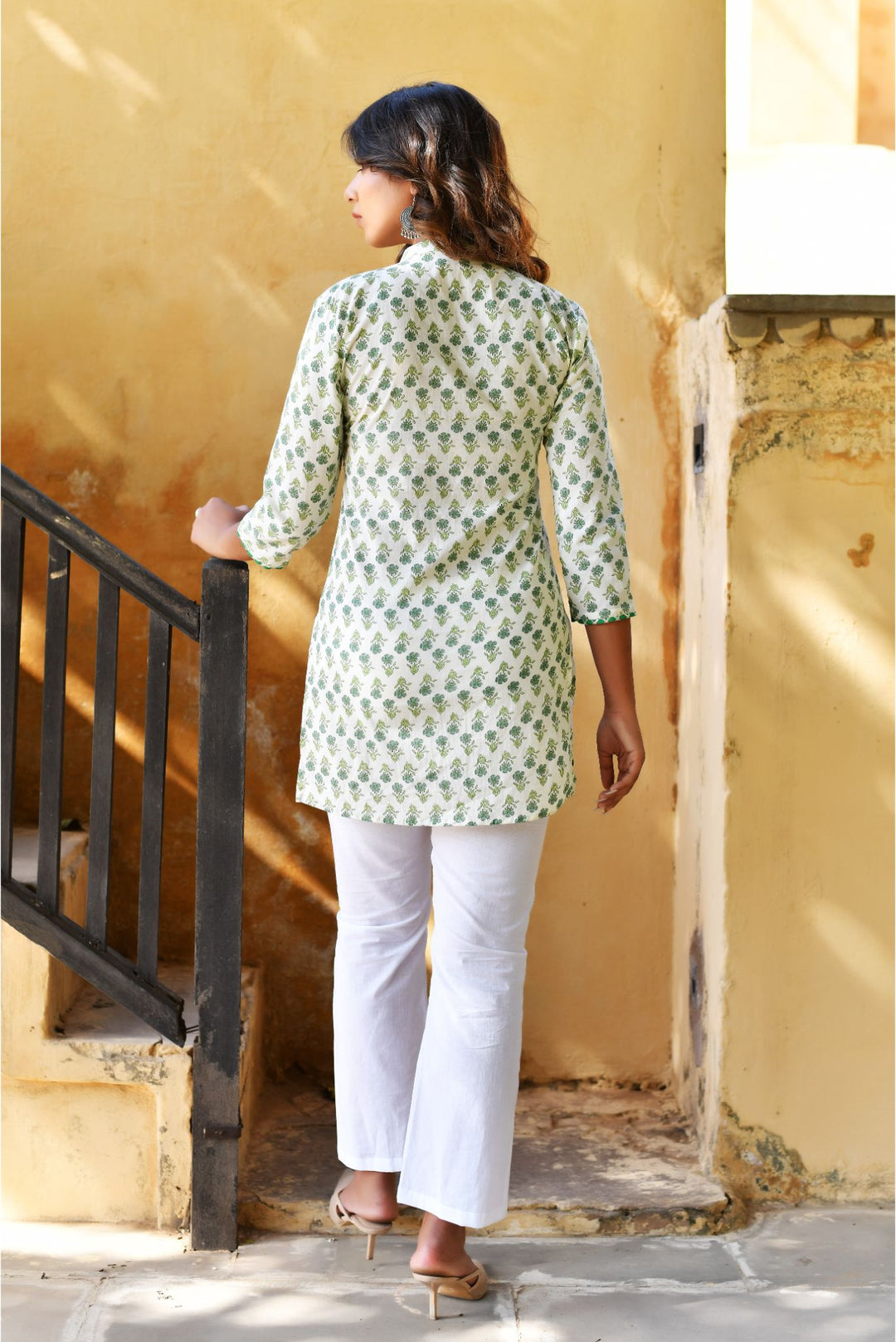 Anastay Cotton Block Printed top and Pants