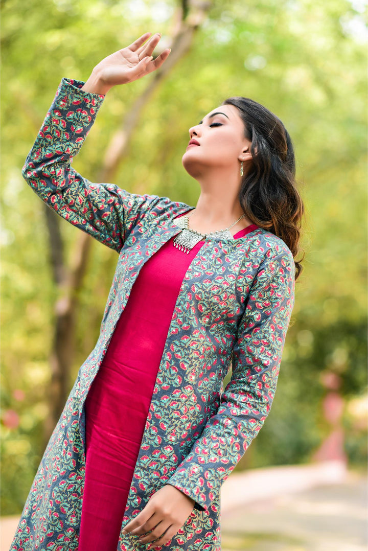 Anastay Multi-Color Tailored Jacket Dress